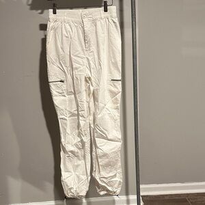 Forever 21 Women's White parachute Pants
